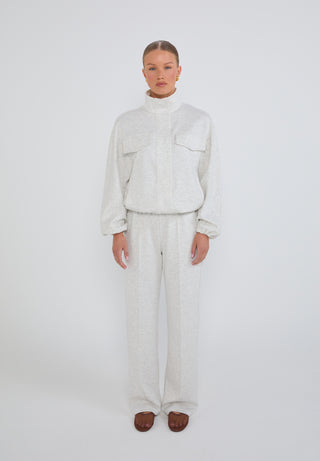 The Signature Tracksuit Trousers - Grey Marl