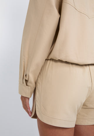 Funnel Neck Bomber Jacket