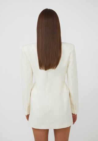 Signature Gold Trim Blazer Dress